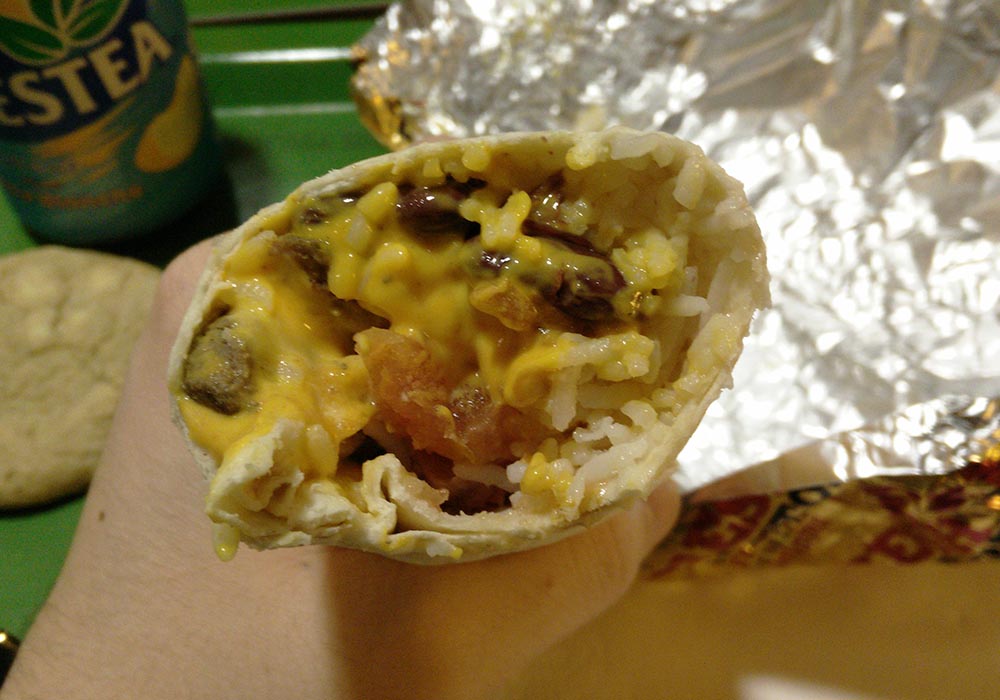 Burritos "El Torero" plutôt... très bien garni !