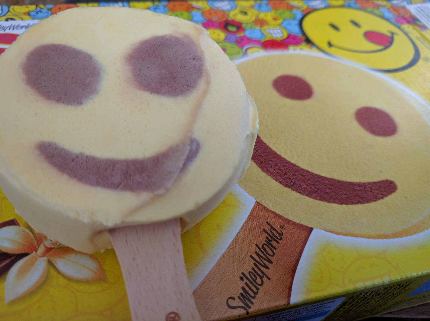 Smiley Cool vanille & chocolat